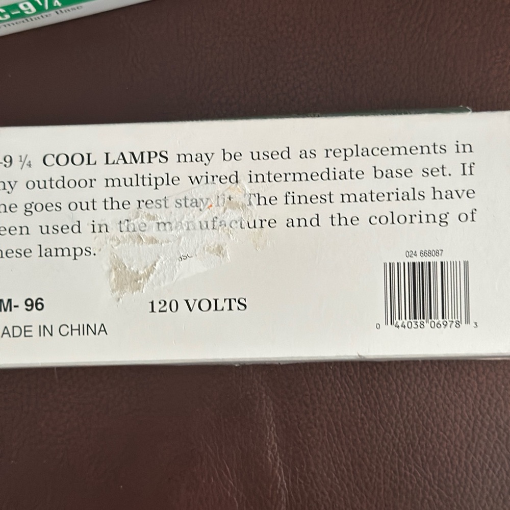 Multicolor Outdoor String Lights-replacement Bulbs - Picture 4 of 4